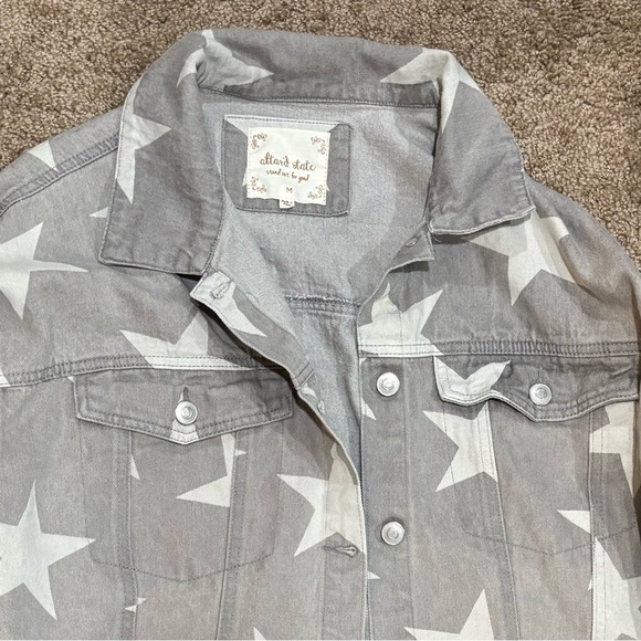 Altar’d State Star Denim Jacket - Picture 3 of 4